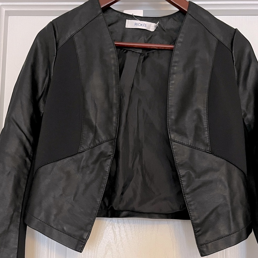 Ricki’s faux leather blazer